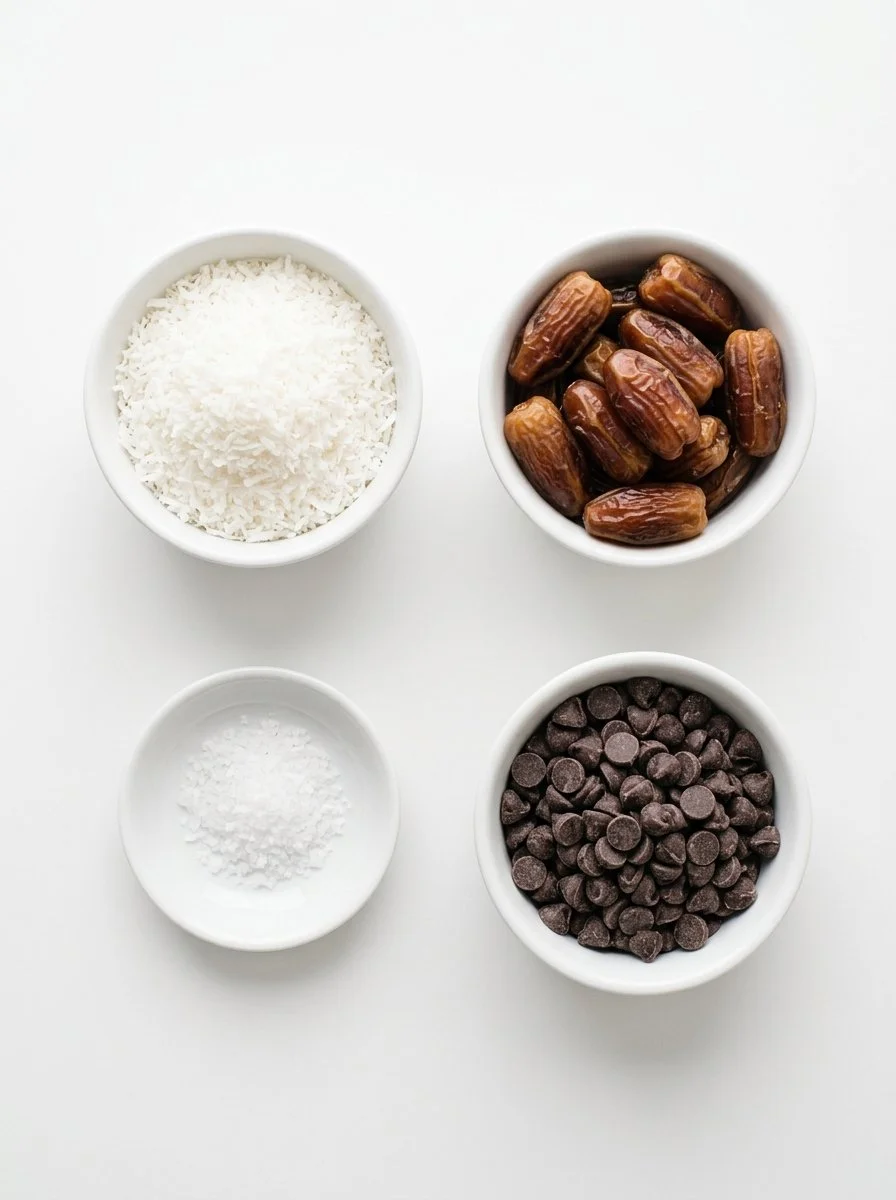 Decadent Coconut Date Energy Balls