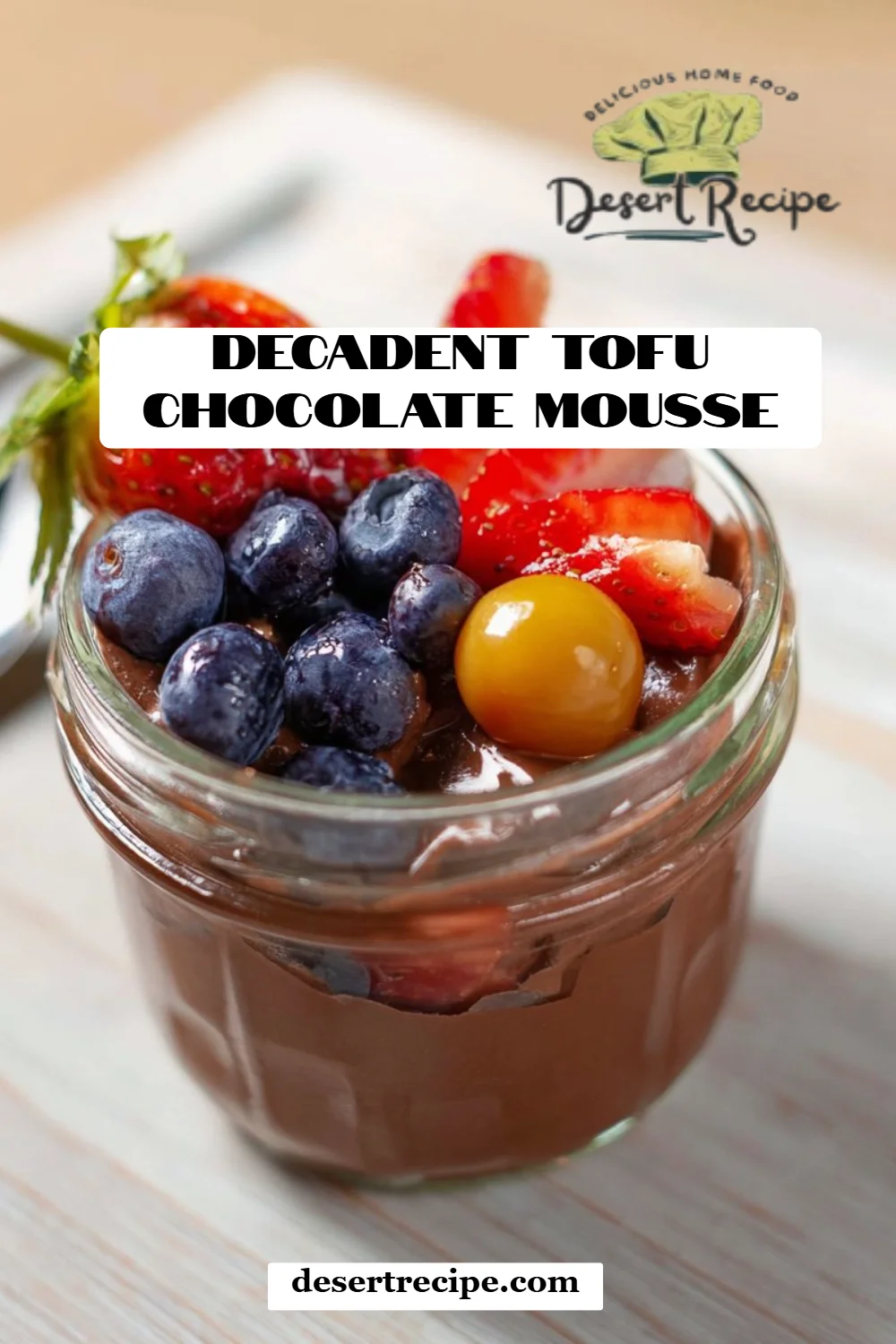 Decadent Tofu Chocolate Mousse