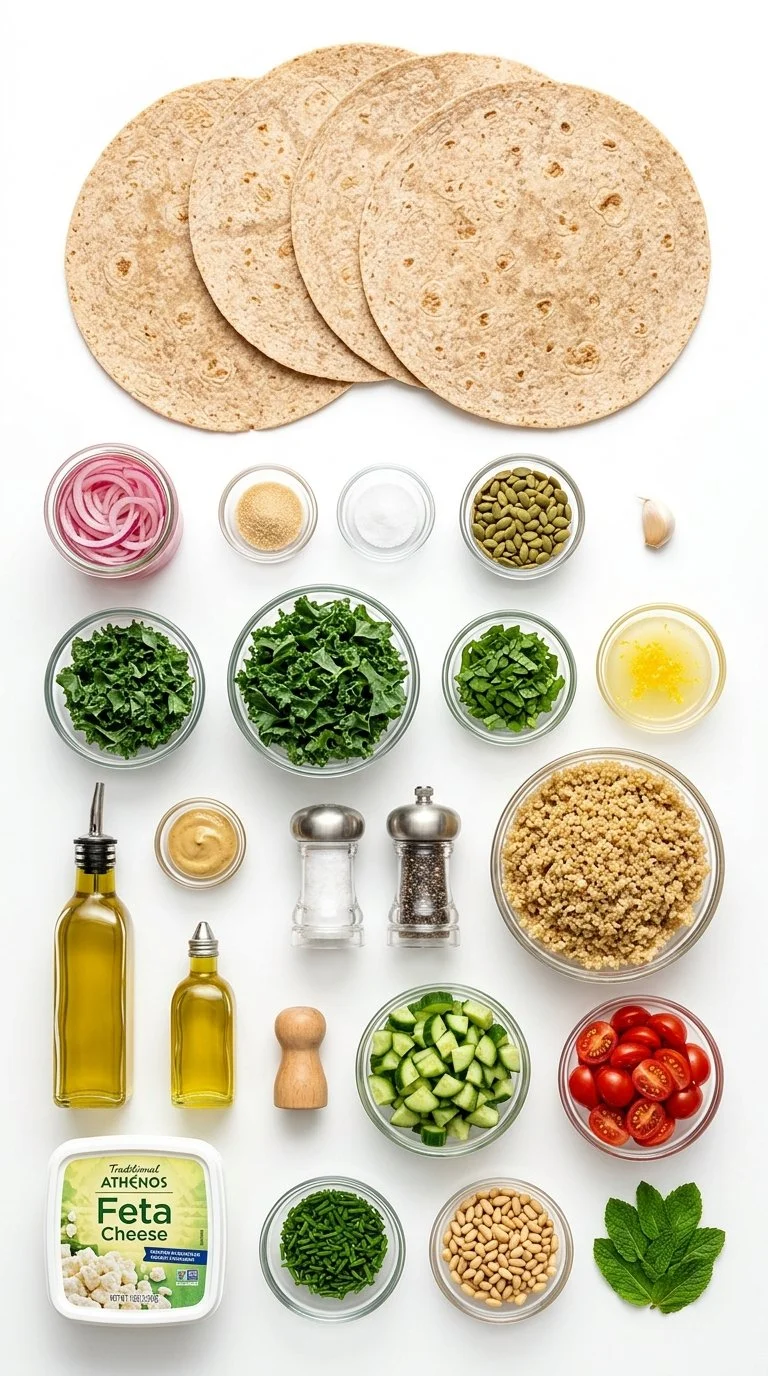 Delicious Quinoa Vegetable Wraps