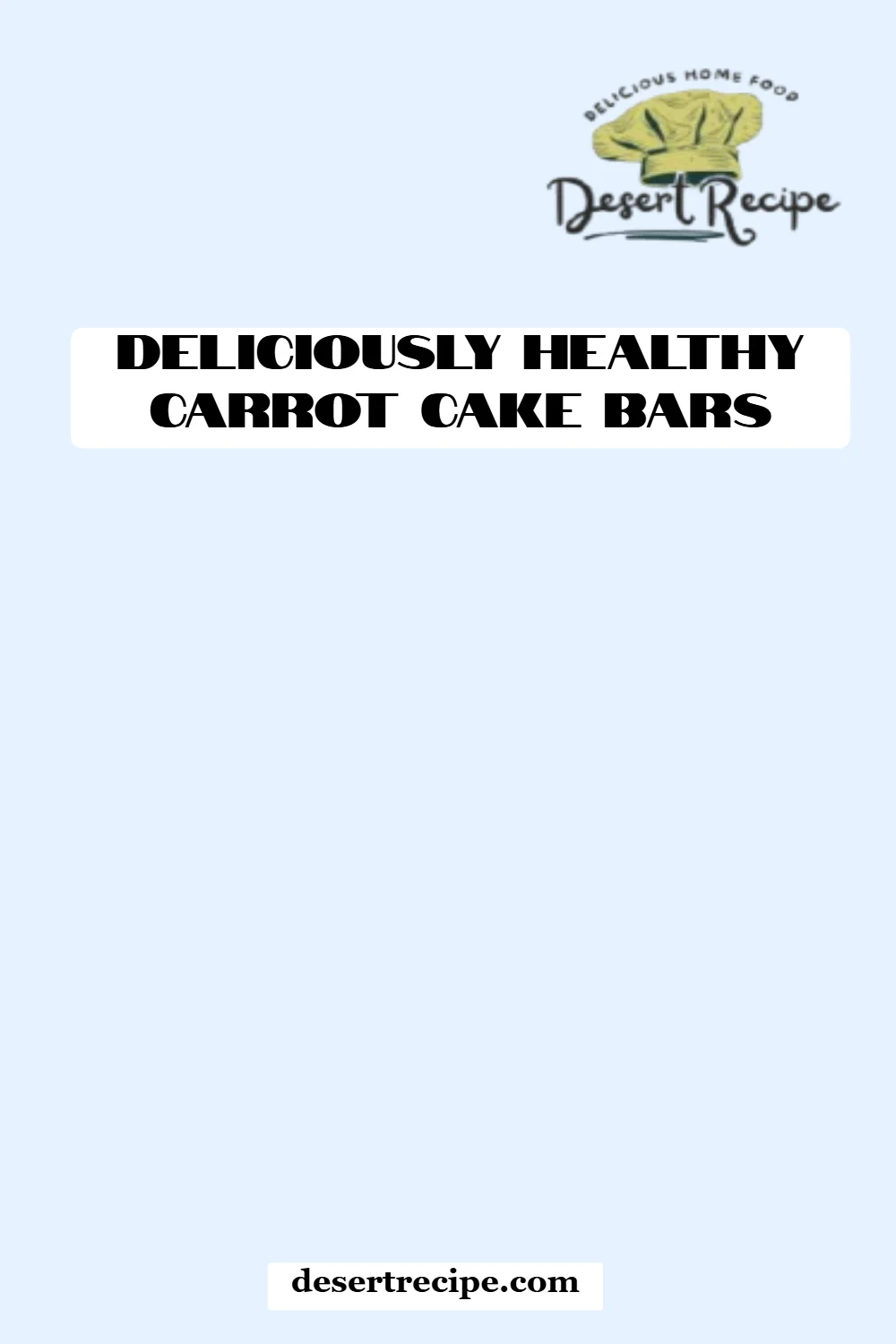 Deliciously Healthy Carrot Cake Bars