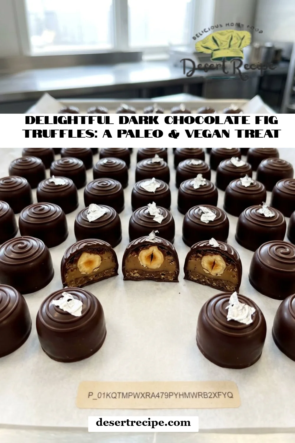 Delightful Dark Chocolate Fig Truffles: A Paleo & Vegan Treat