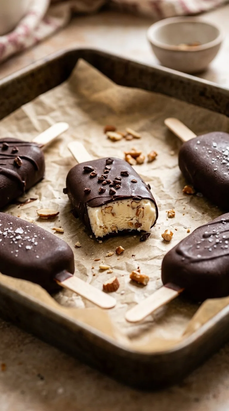 Easy Frozen Yogurt Protein Bars