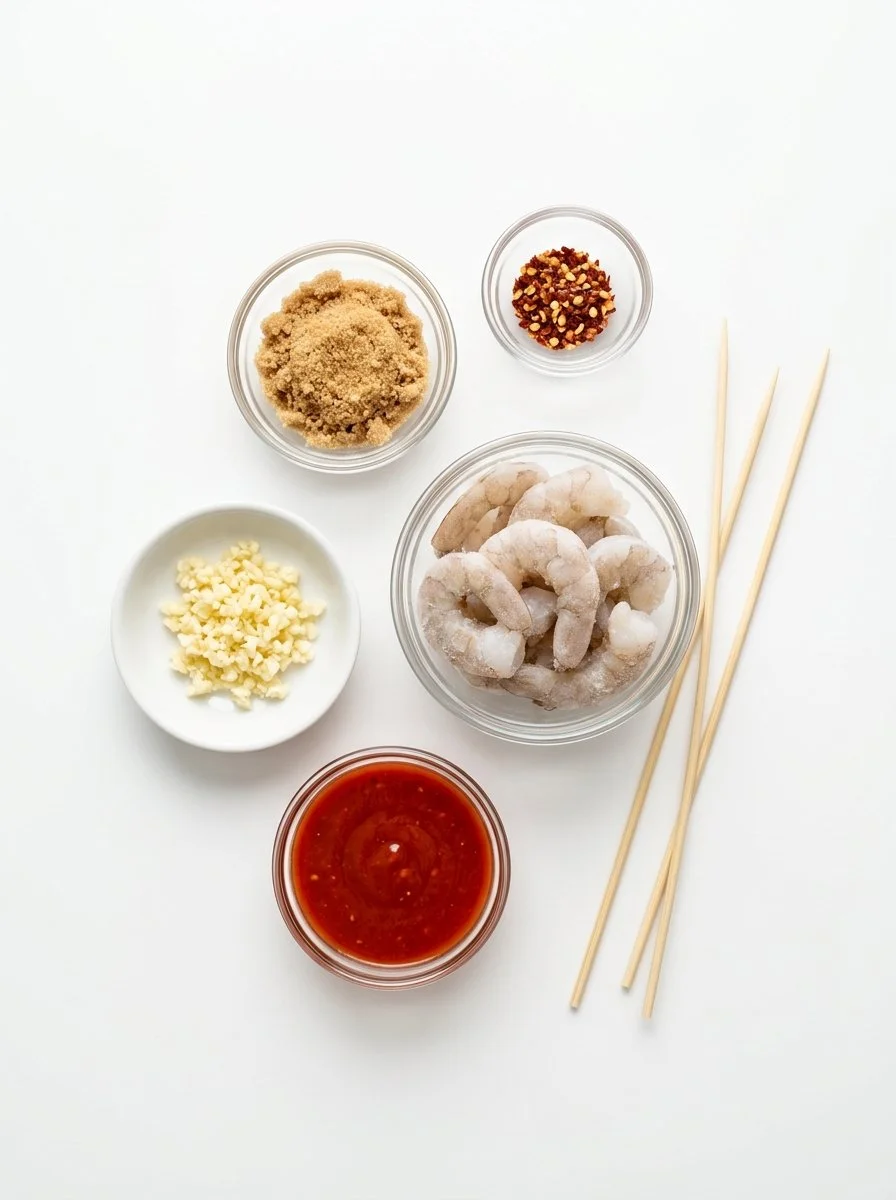 Firecracker Shrimp Skewers