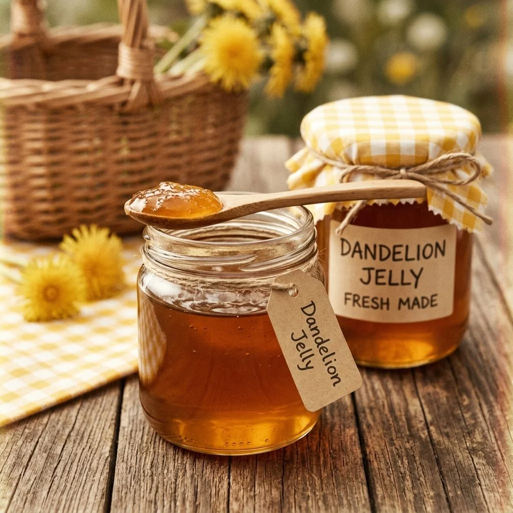 Fresh Dandelion Jelly
