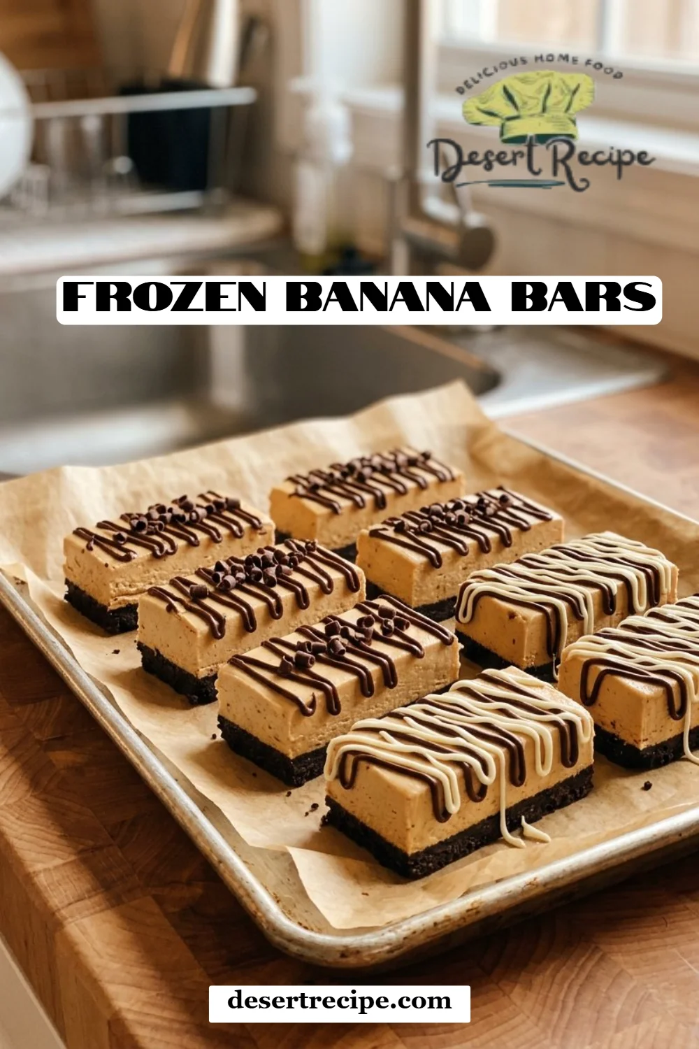 Frozen Banana Bars