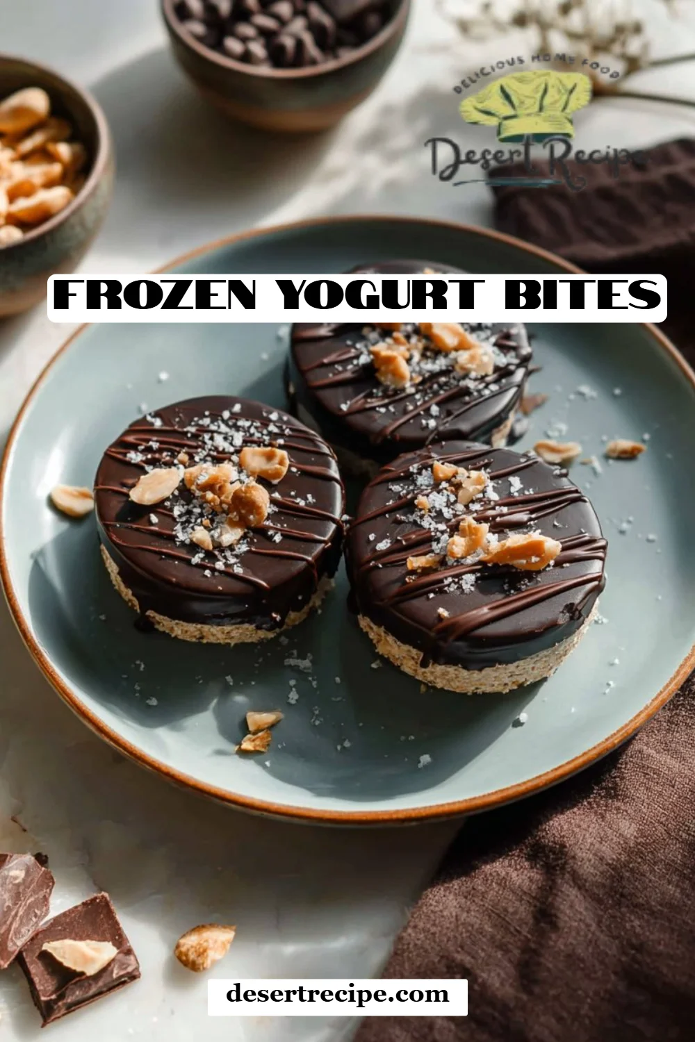 Frozen Yogurt Bites