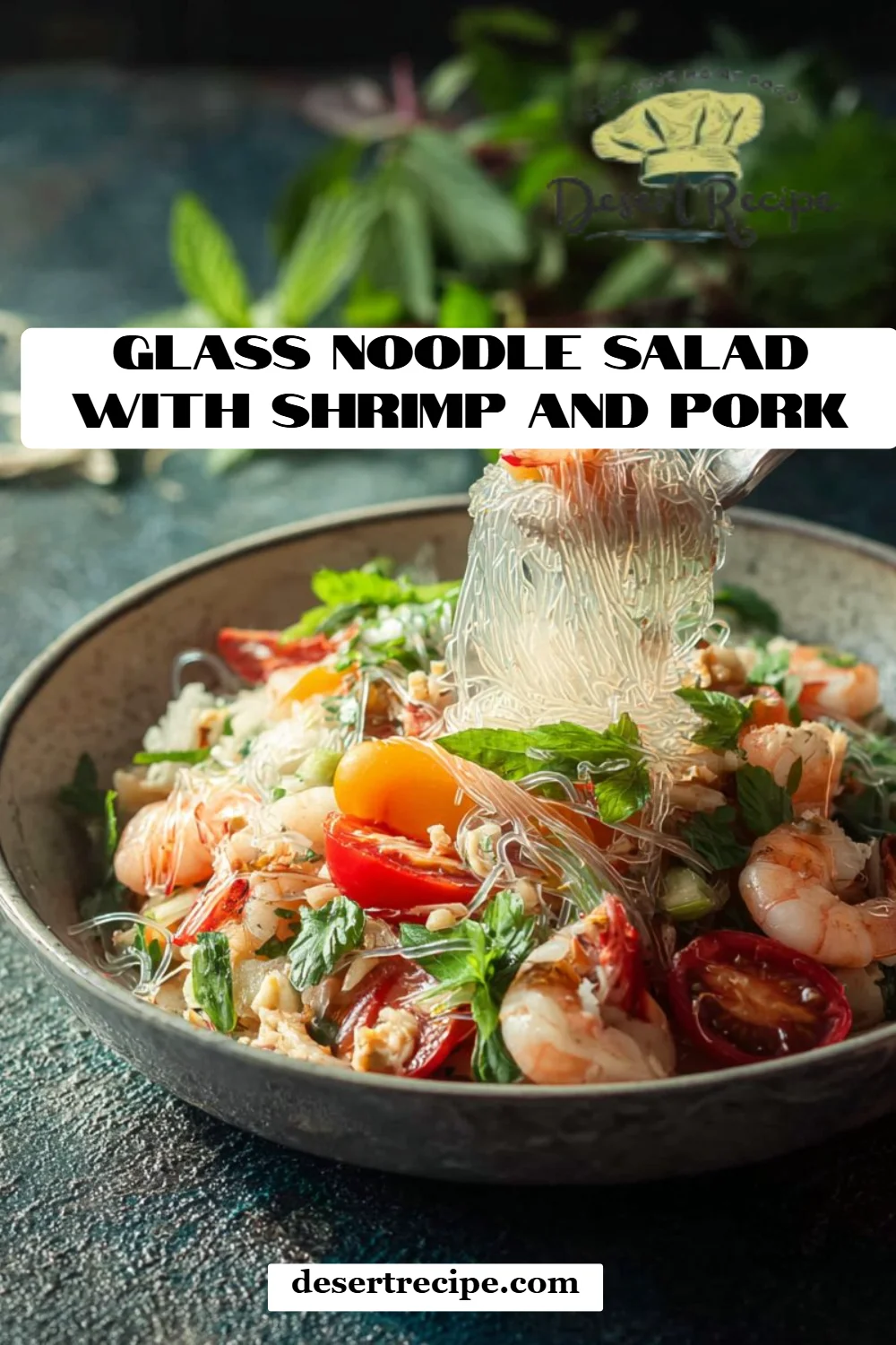 Glass Noodle Salad with Shrimp and Pork