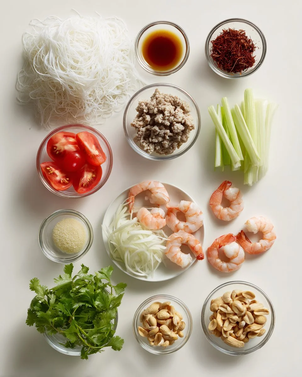 Glass Noodle Salad with Shrimp and Pork