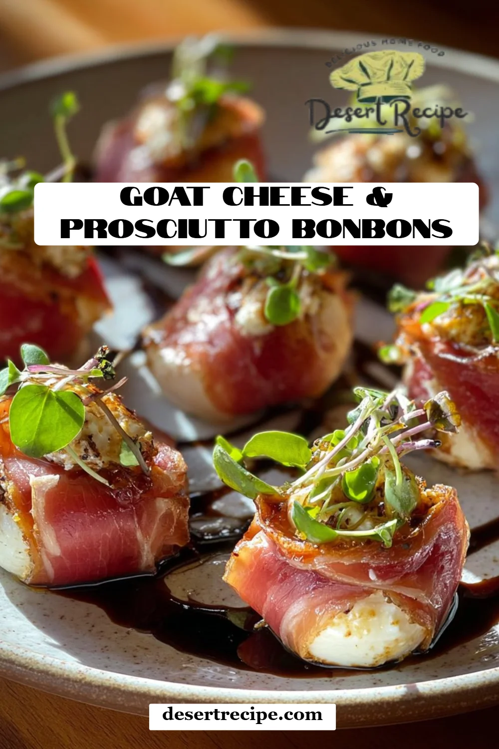 Goat Cheese & Prosciutto Bonbons