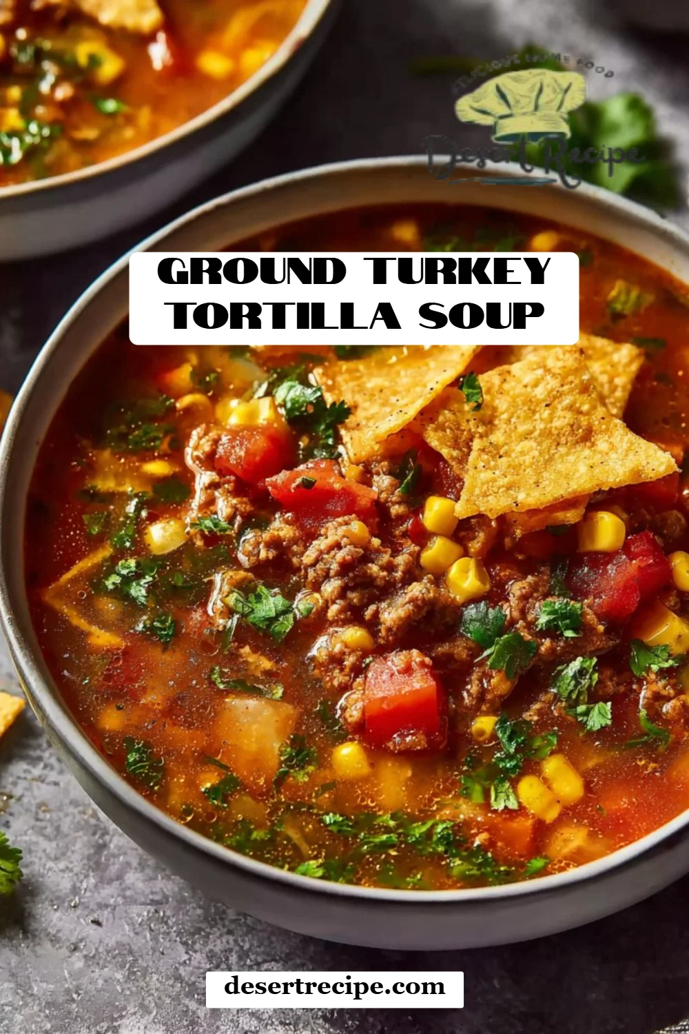 Ground Turkey Tortilla Soup