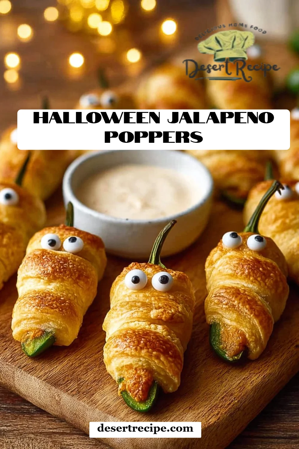 Halloween Jalapeno Poppers