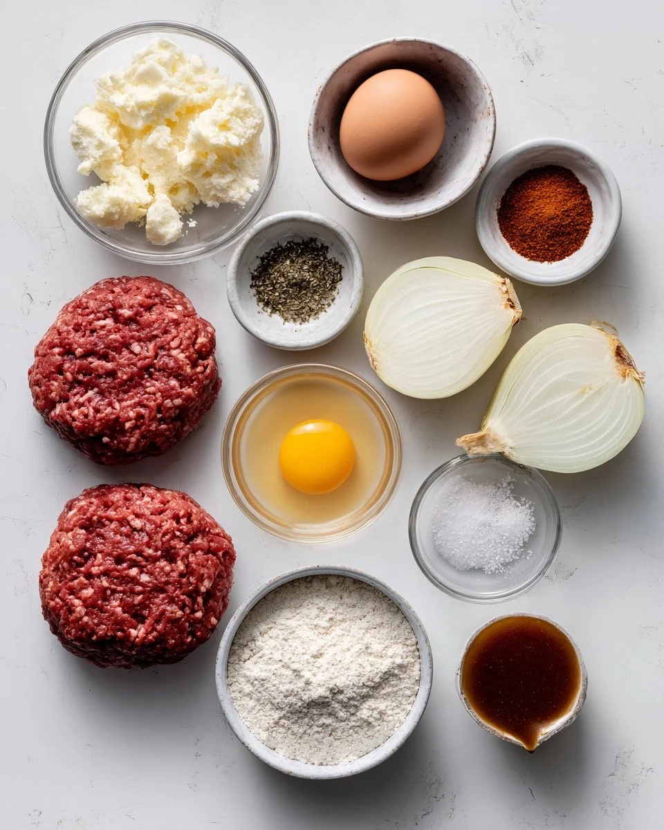 Hamburger Steaks with Onion Gravy