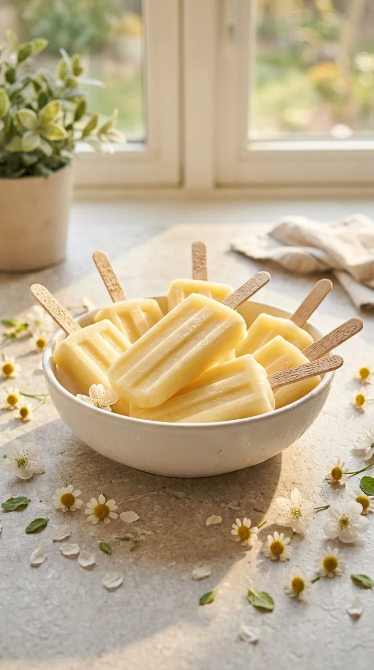 Healthy CBD Popsicles