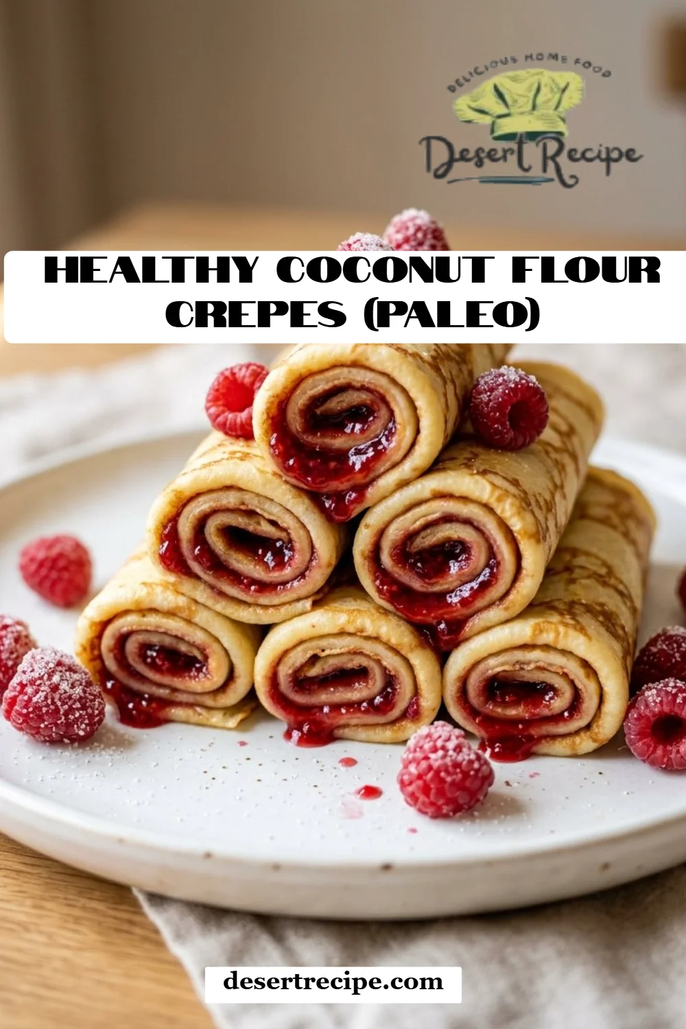 Healthy Coconut Flour Crepes (Paleo)