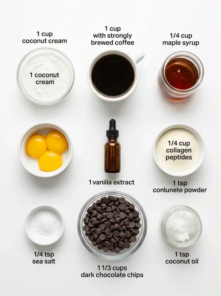 Healthy coffee ice cream bars made with natural ingredients