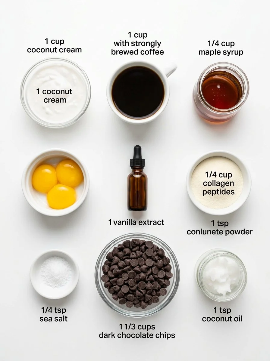 Healthy coffee ice cream bars made with natural ingredients