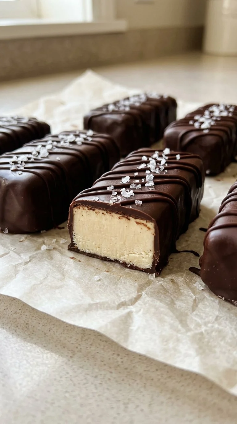 Healthy Coffee Ice Cream Bars