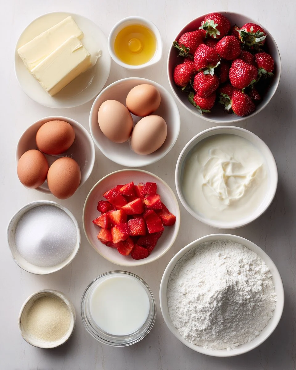 Homemade Strawberry Shortcake Cupcakes