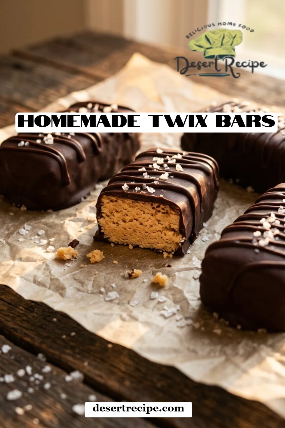 Homemade Twix Bars