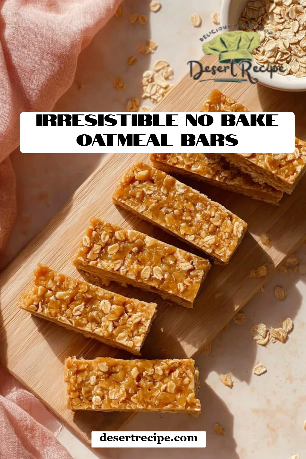 Irresistible No Bake Oatmeal Bars