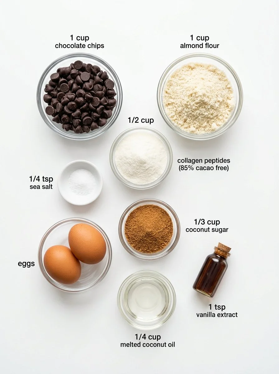 Irresistibly Fudgy Collagen Brownies (Paleo, Gluten Free)