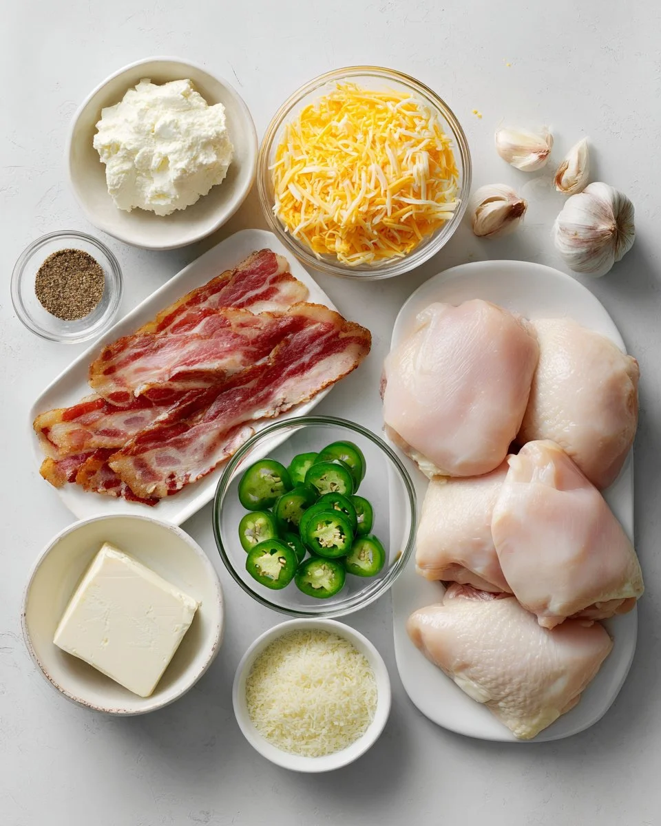 Jalapeno Popper Chicken Thighs