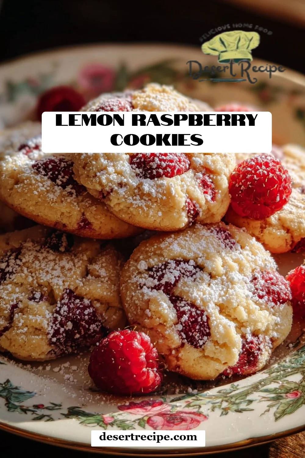 Lemon Raspberry Cookies
