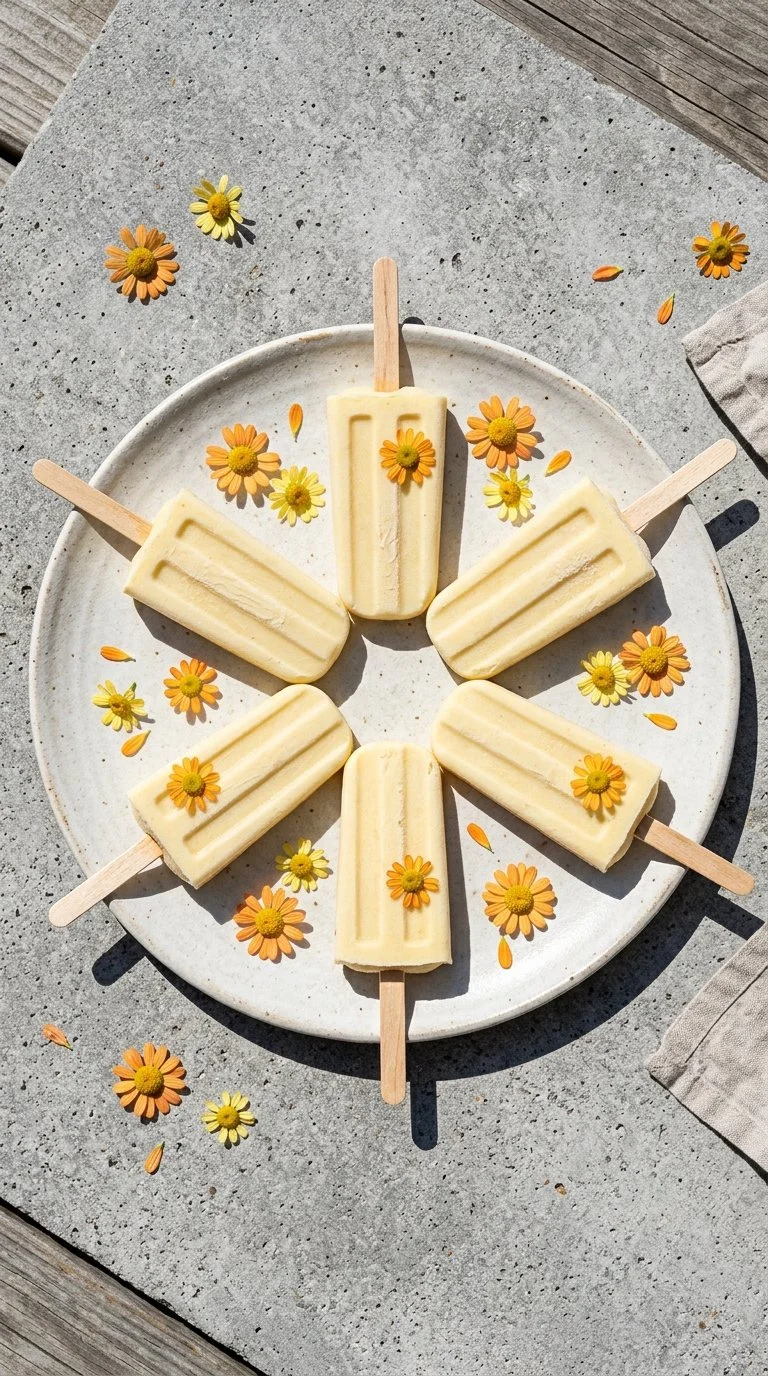 Orange Cream Popsicles