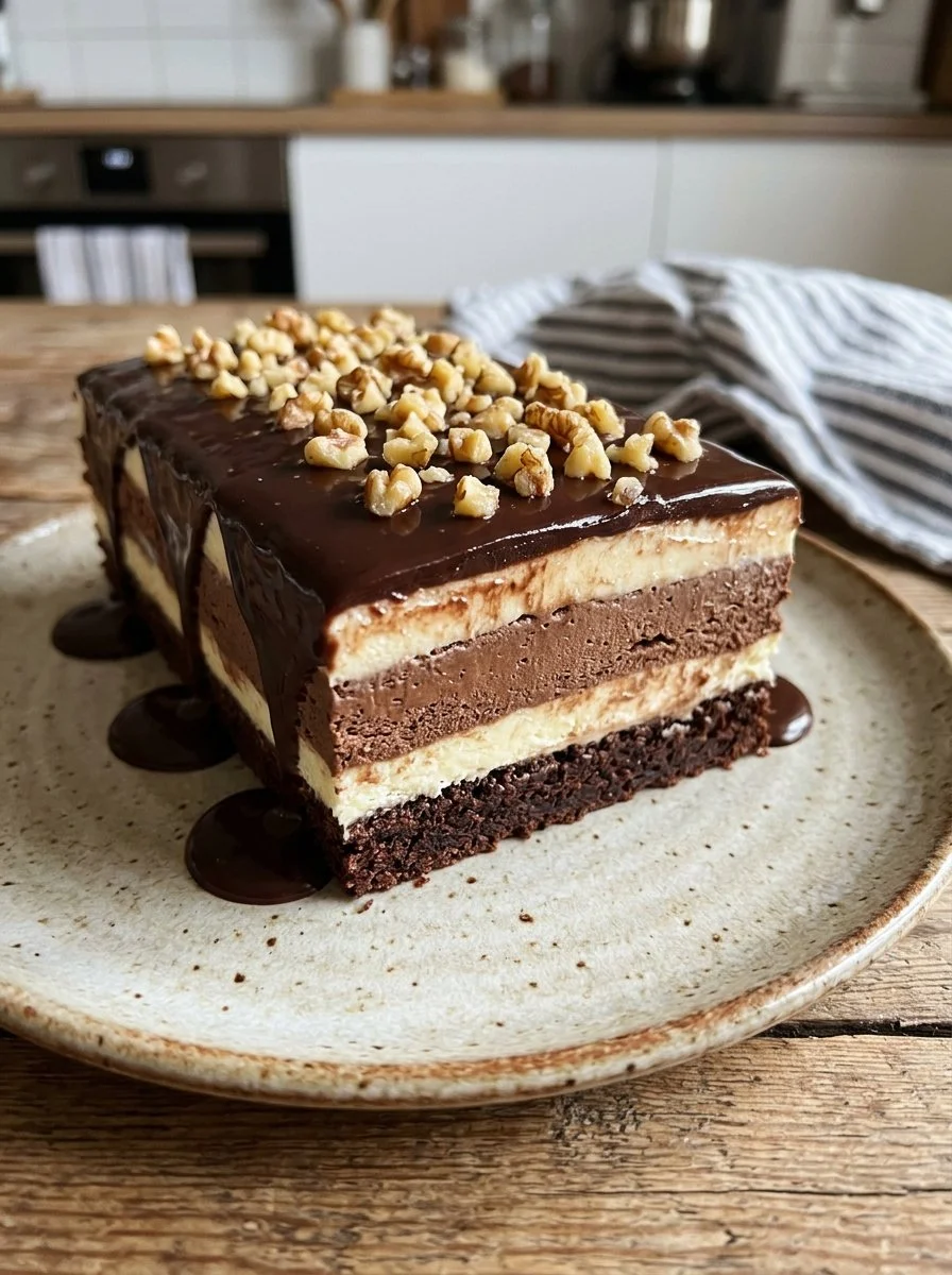 Delicious Paleo Ice Cream Cake, dairy-free and no-bake dessert