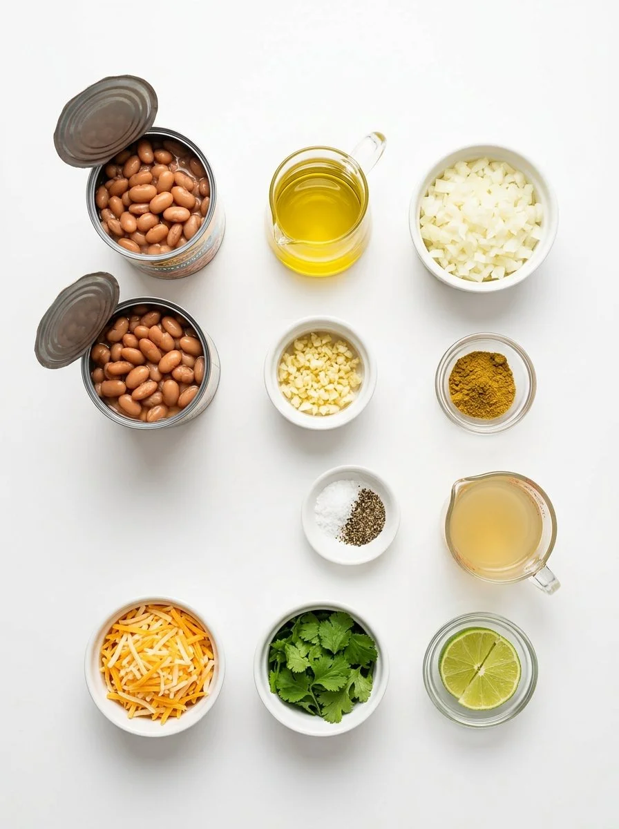 Quick and Easy Refried Beans