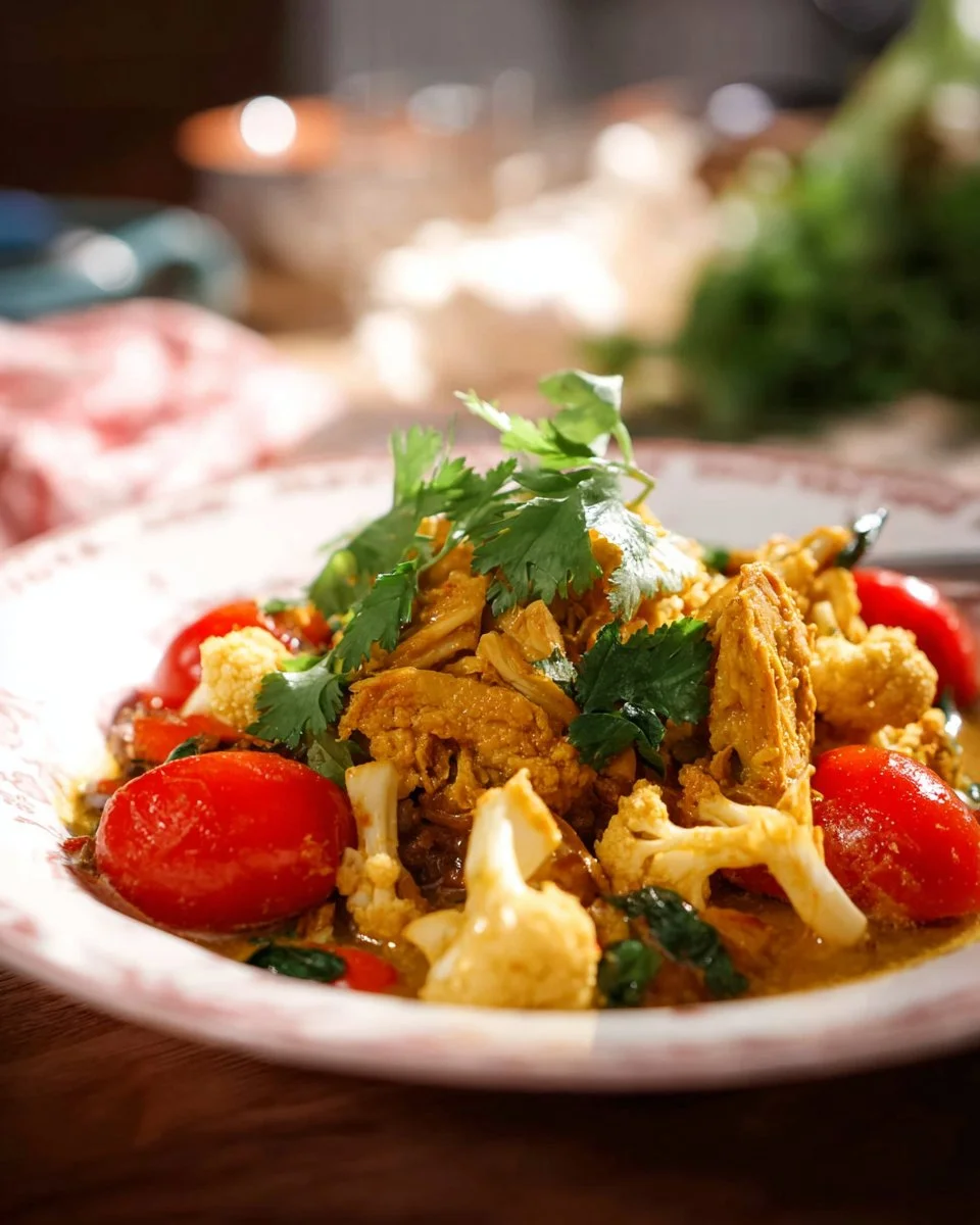 Quick Cauliflower Curry Stir Fry