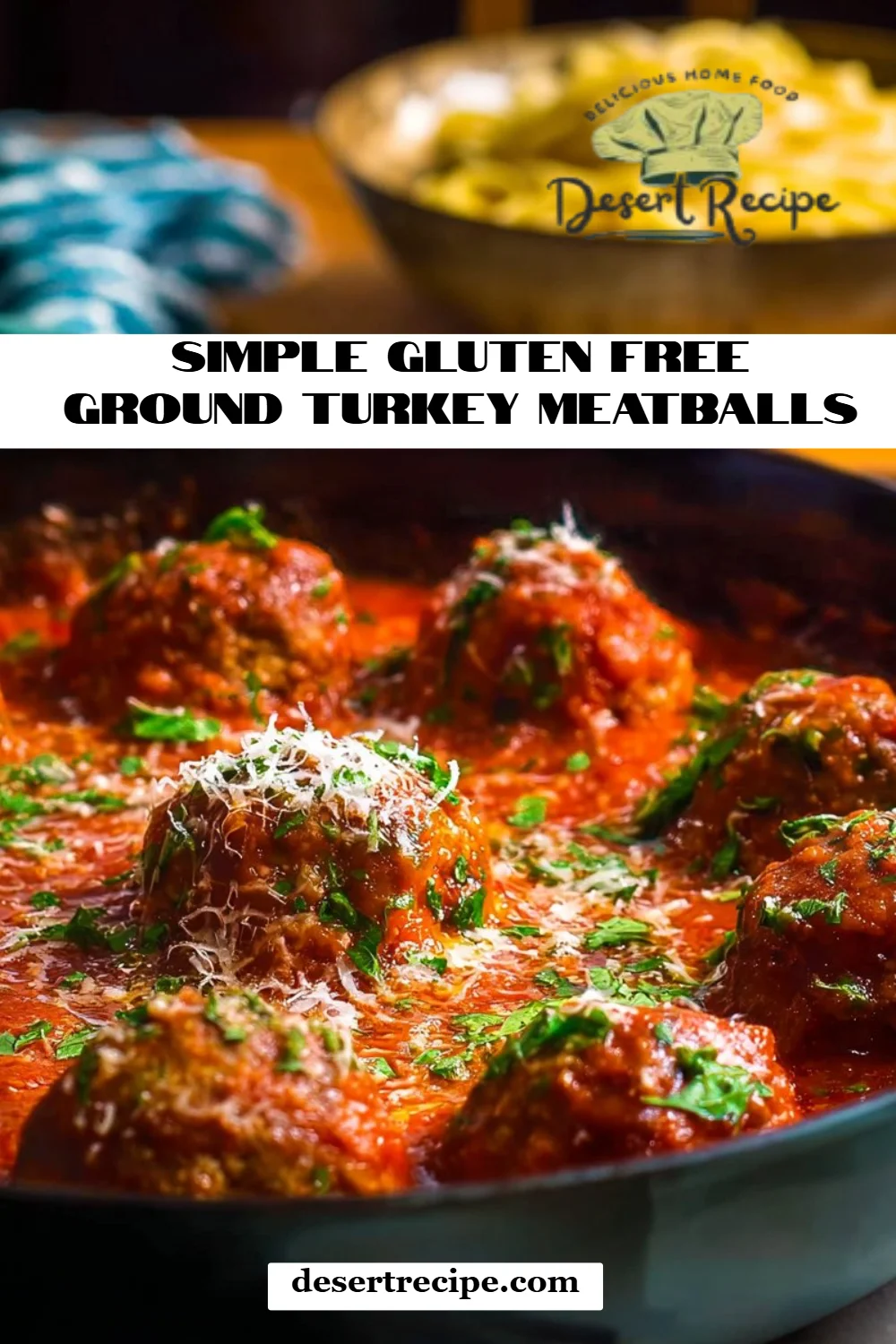 Simple Gluten Free Ground Turkey Meatballs