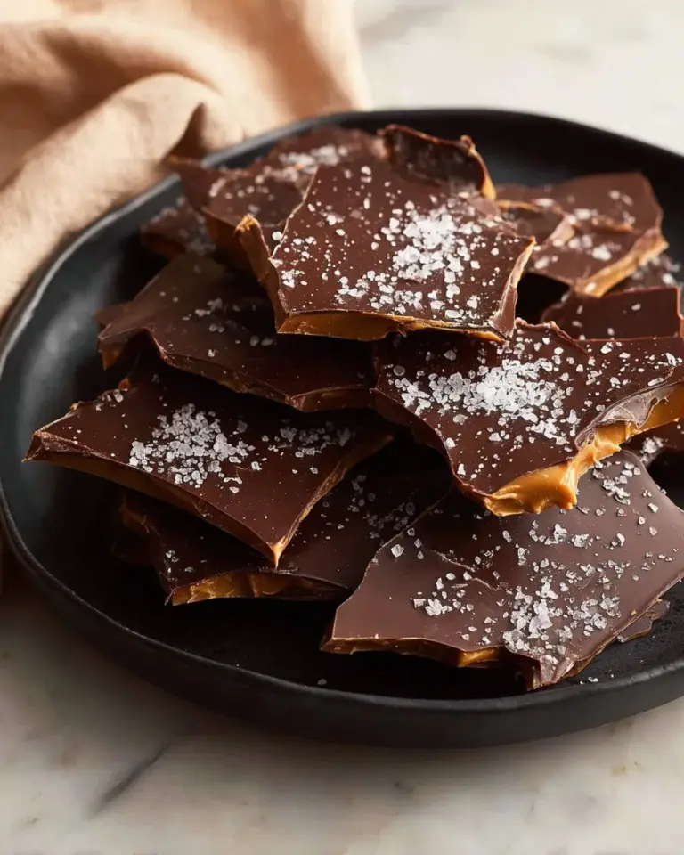 Delicious simple peanut butter frozen yogurt bark topped with nuts and chocolate.