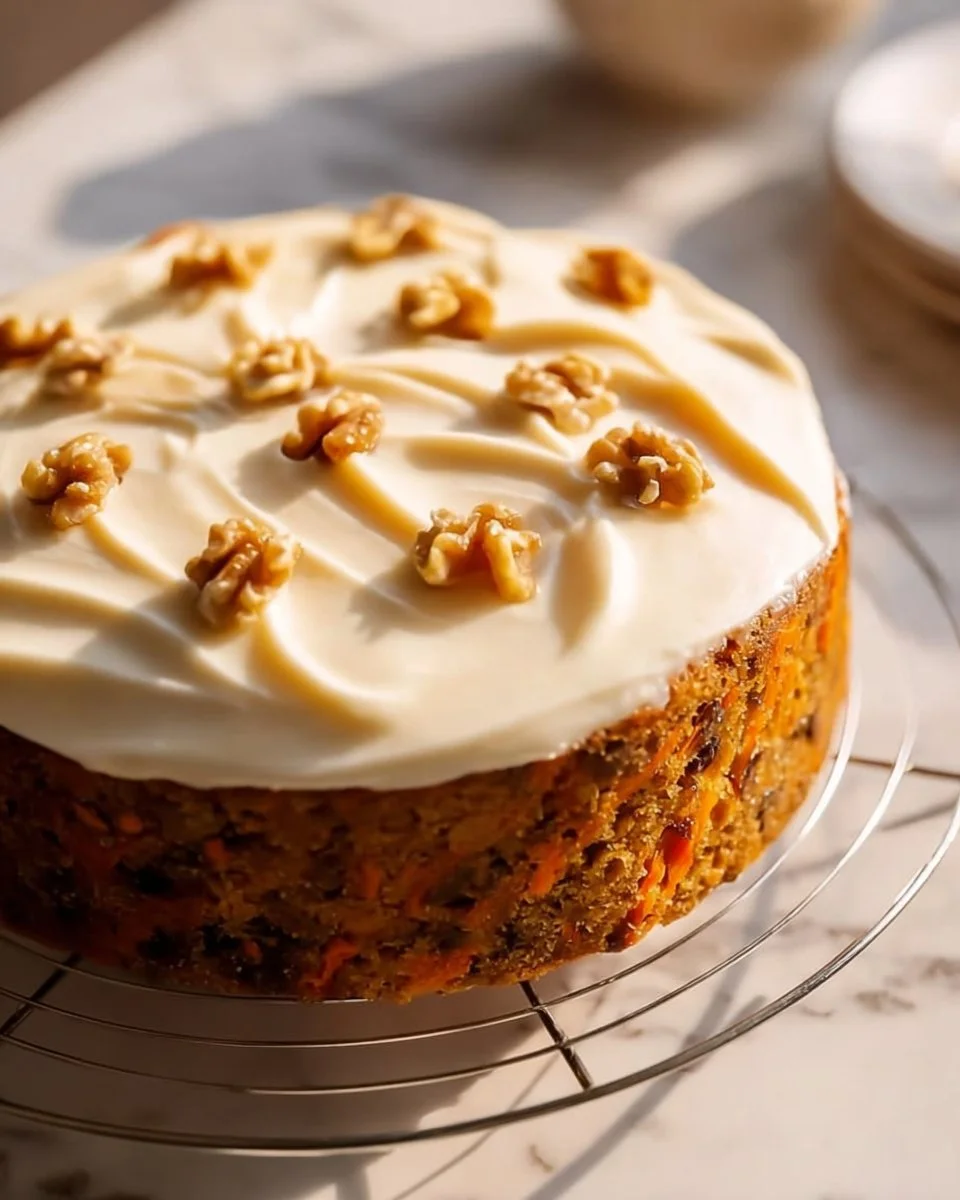 Sourdough Carrot Cake