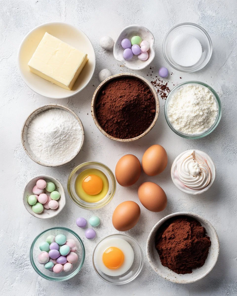 Spring Brownies