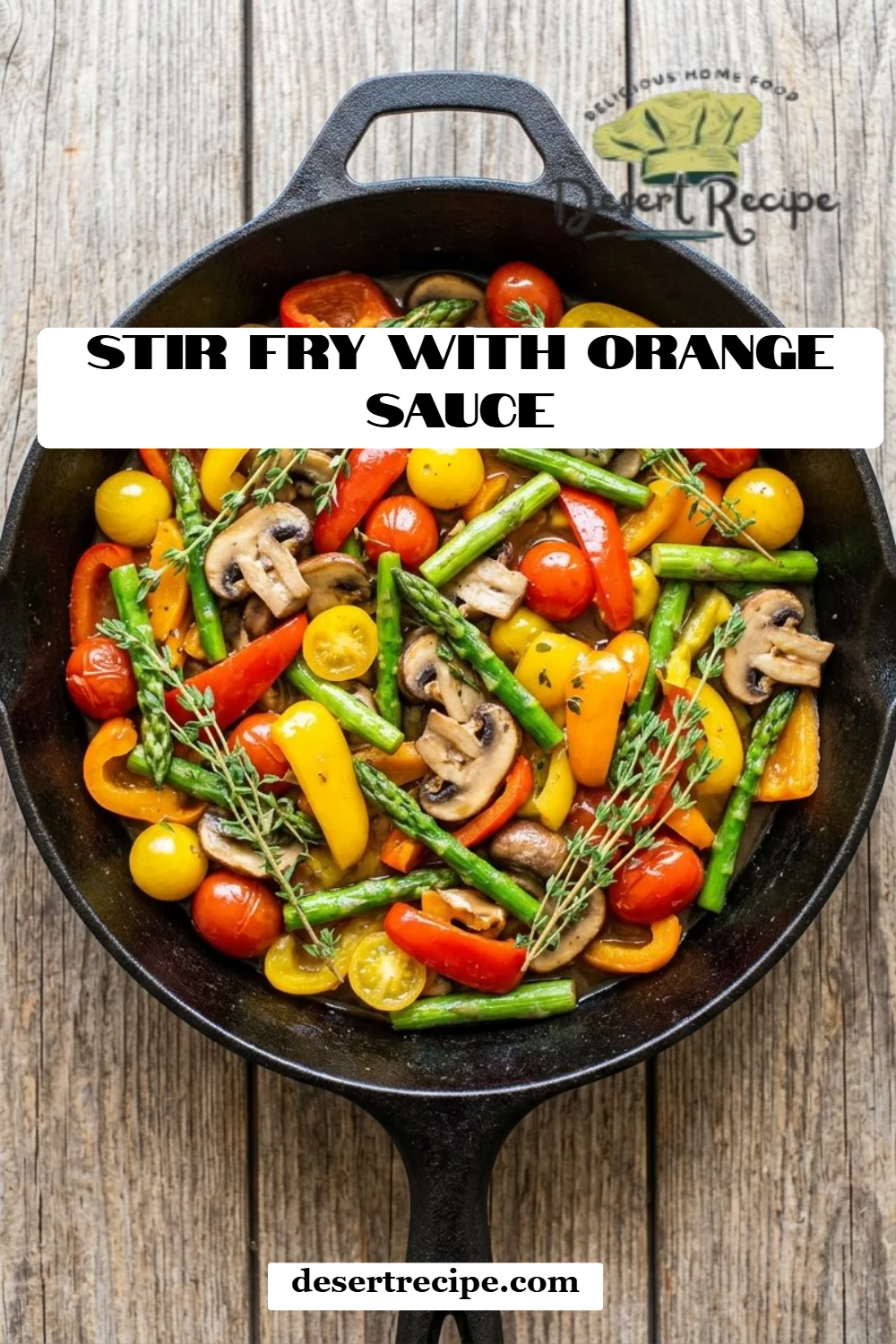 Stir Fry with Orange Sauce