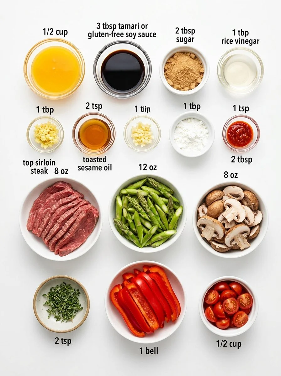 Stir Fry with Orange Sauce