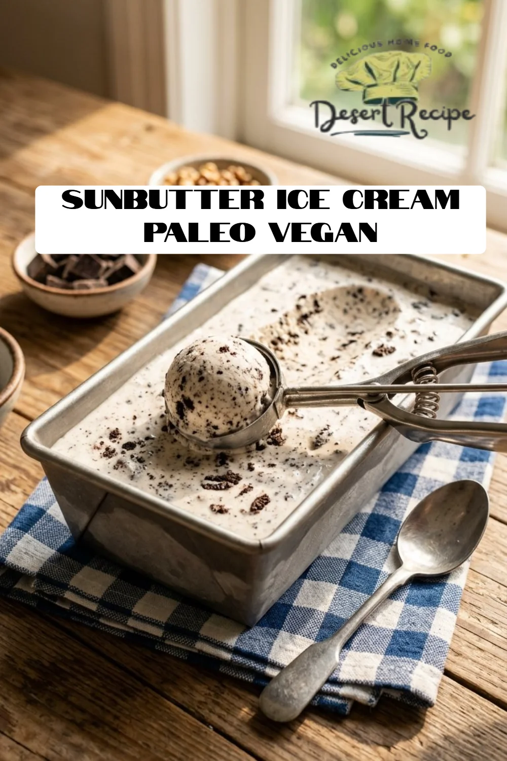 SunButter Ice Cream Paleo Vegan