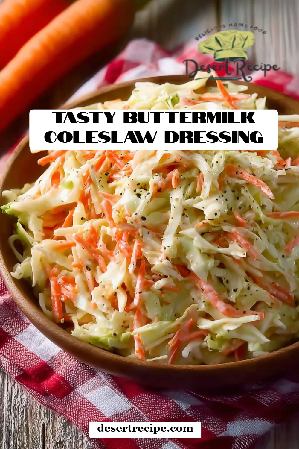 Tasty Buttermilk Coleslaw Dressing