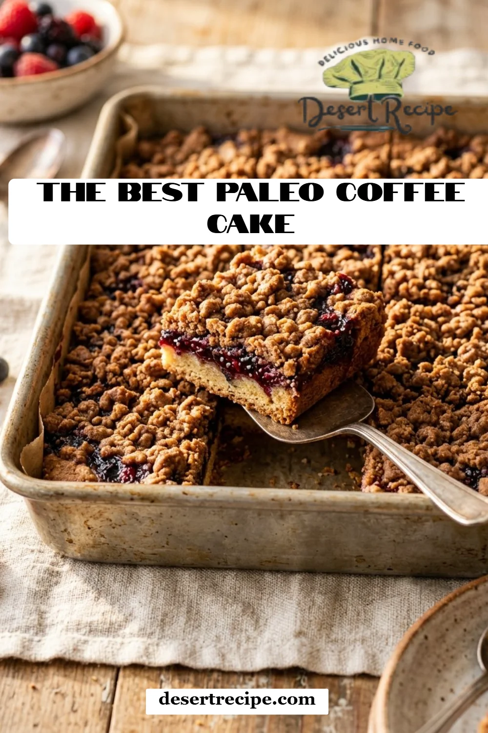 The Best Paleo Coffee Cake