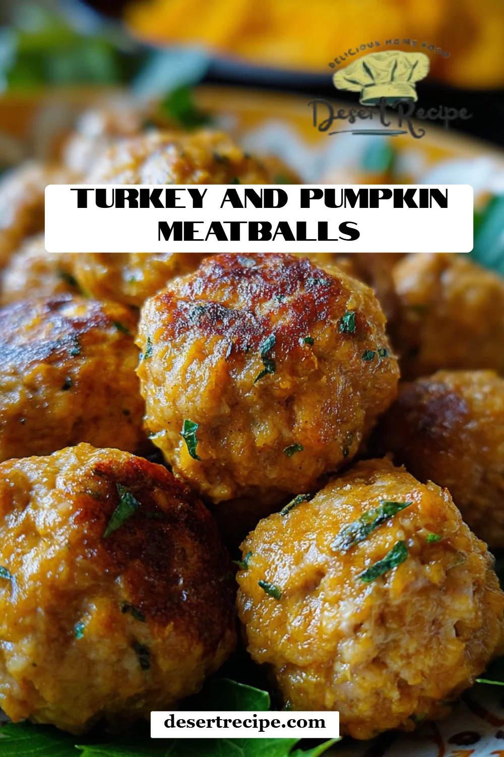 Turkey and Pumpkin Meatballs