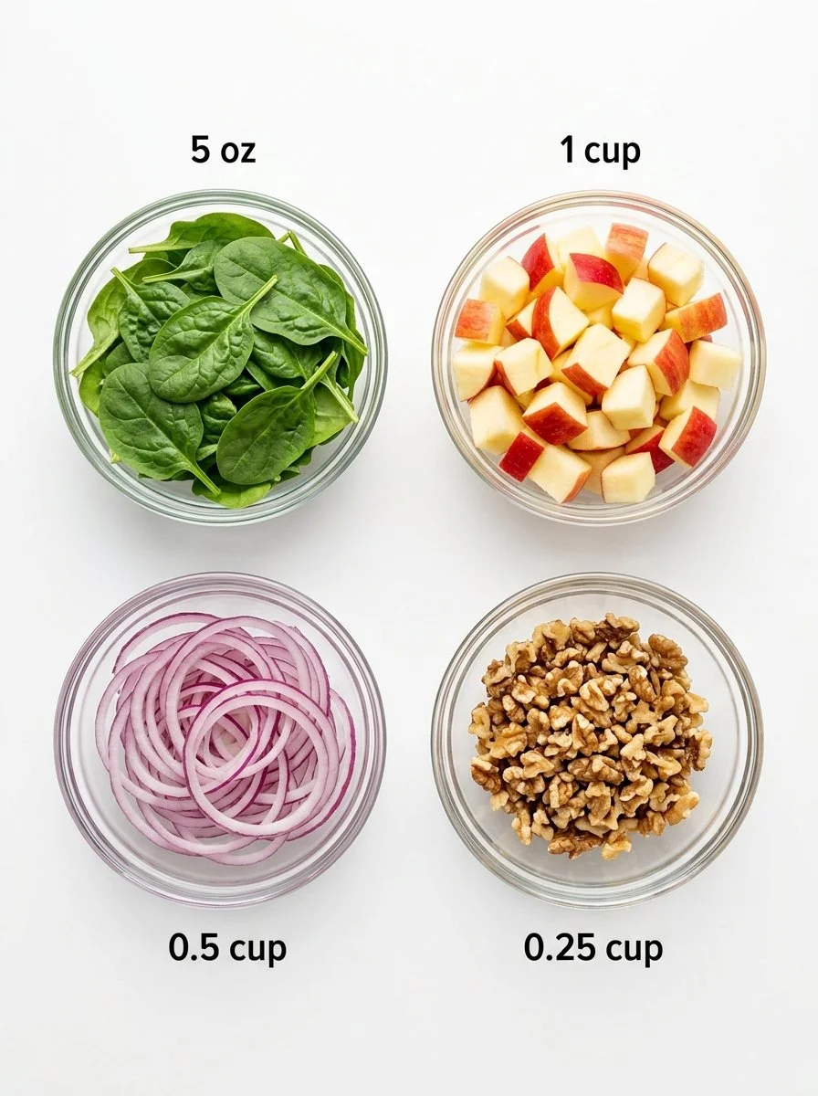 Apple Spinach Salad Recipe