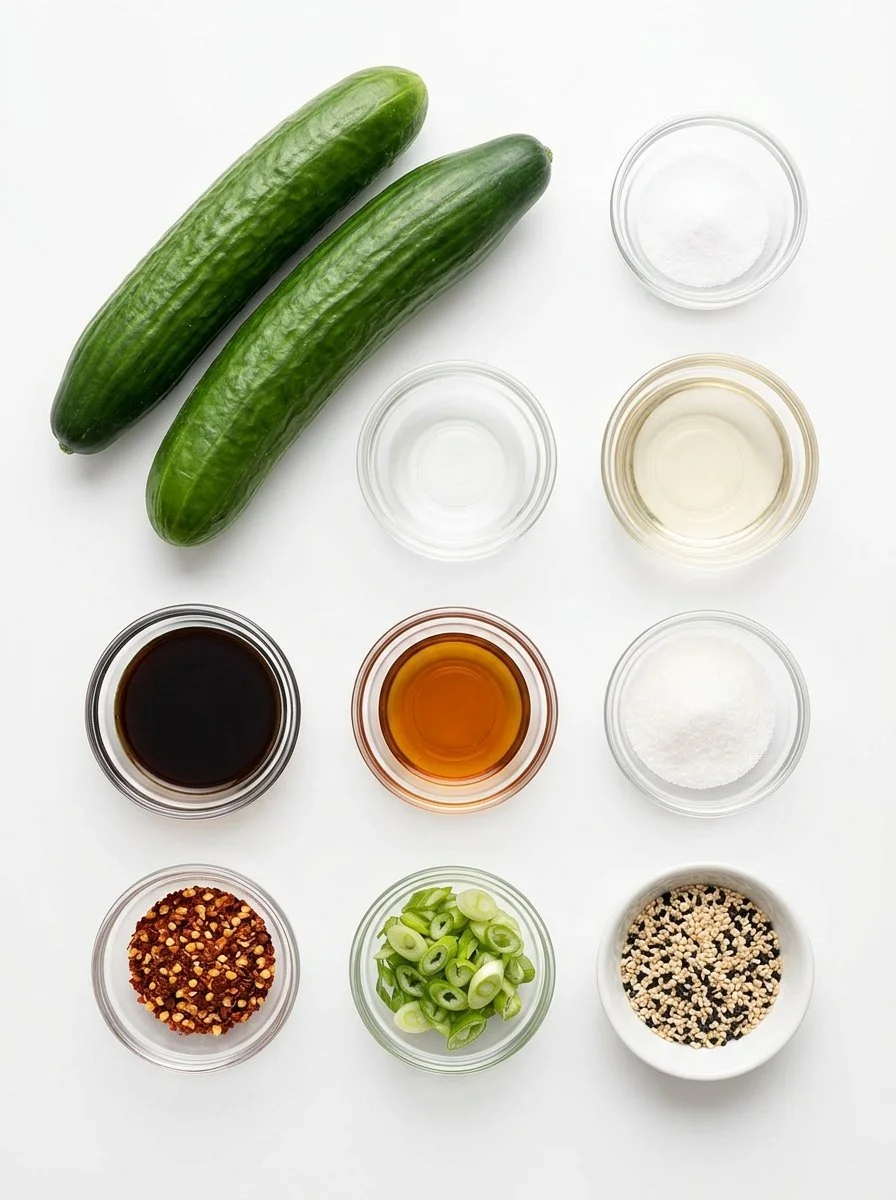 Asian Spicy Cucumber Salad