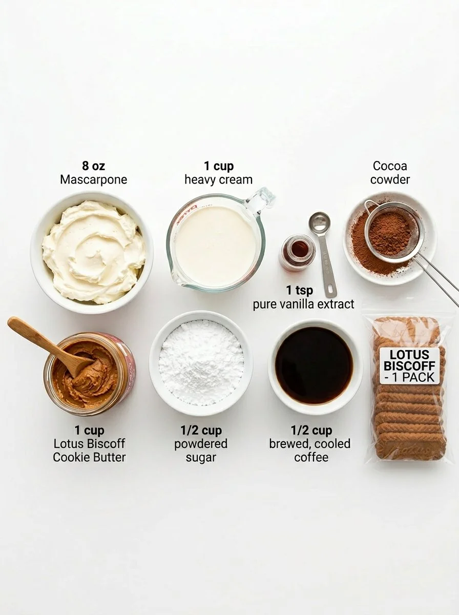 Biscoff Tiramisu Cups