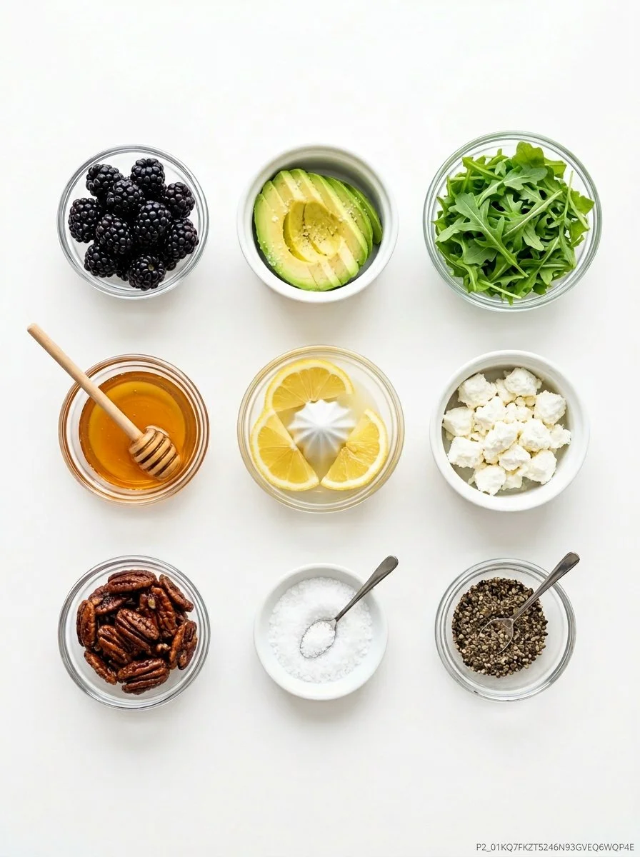 Blackberry Avocado Salad