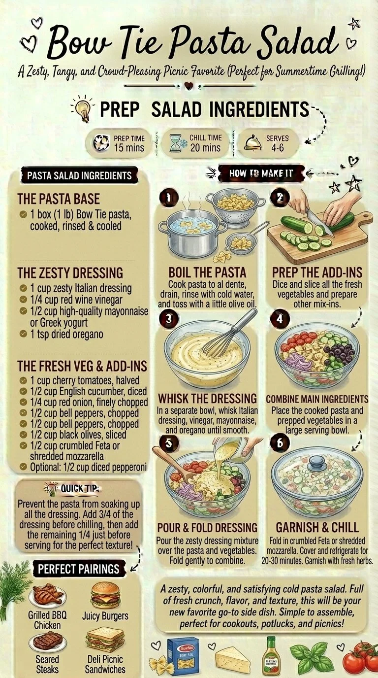 Bow Tie Pasta Salad