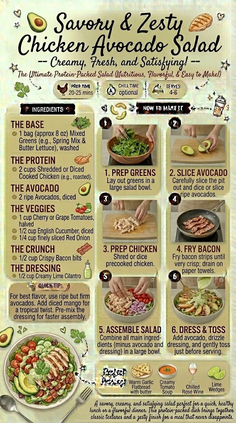 Chicken Avocado Salad