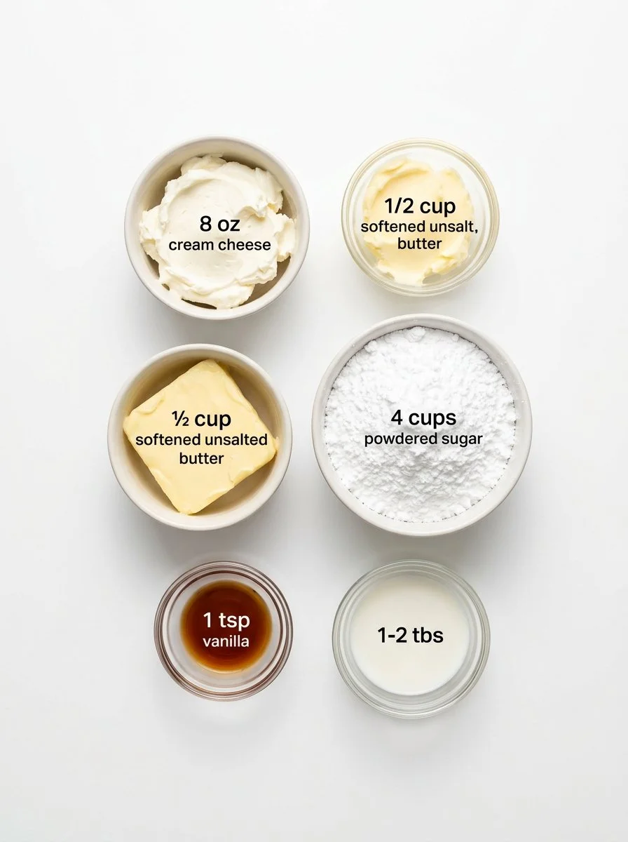 Cream Cheese Frosting for Cinnamon Rolls