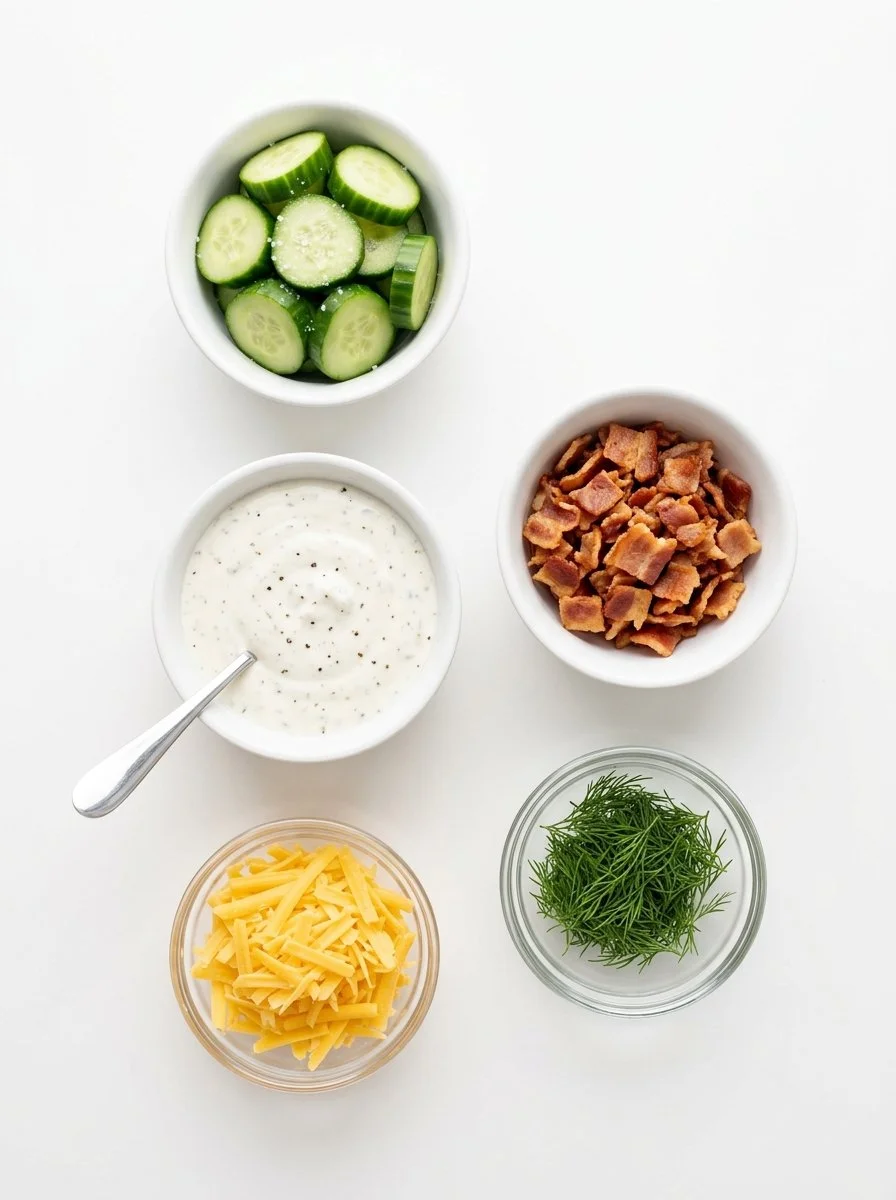 Creamy Cucumber Crack Salad
