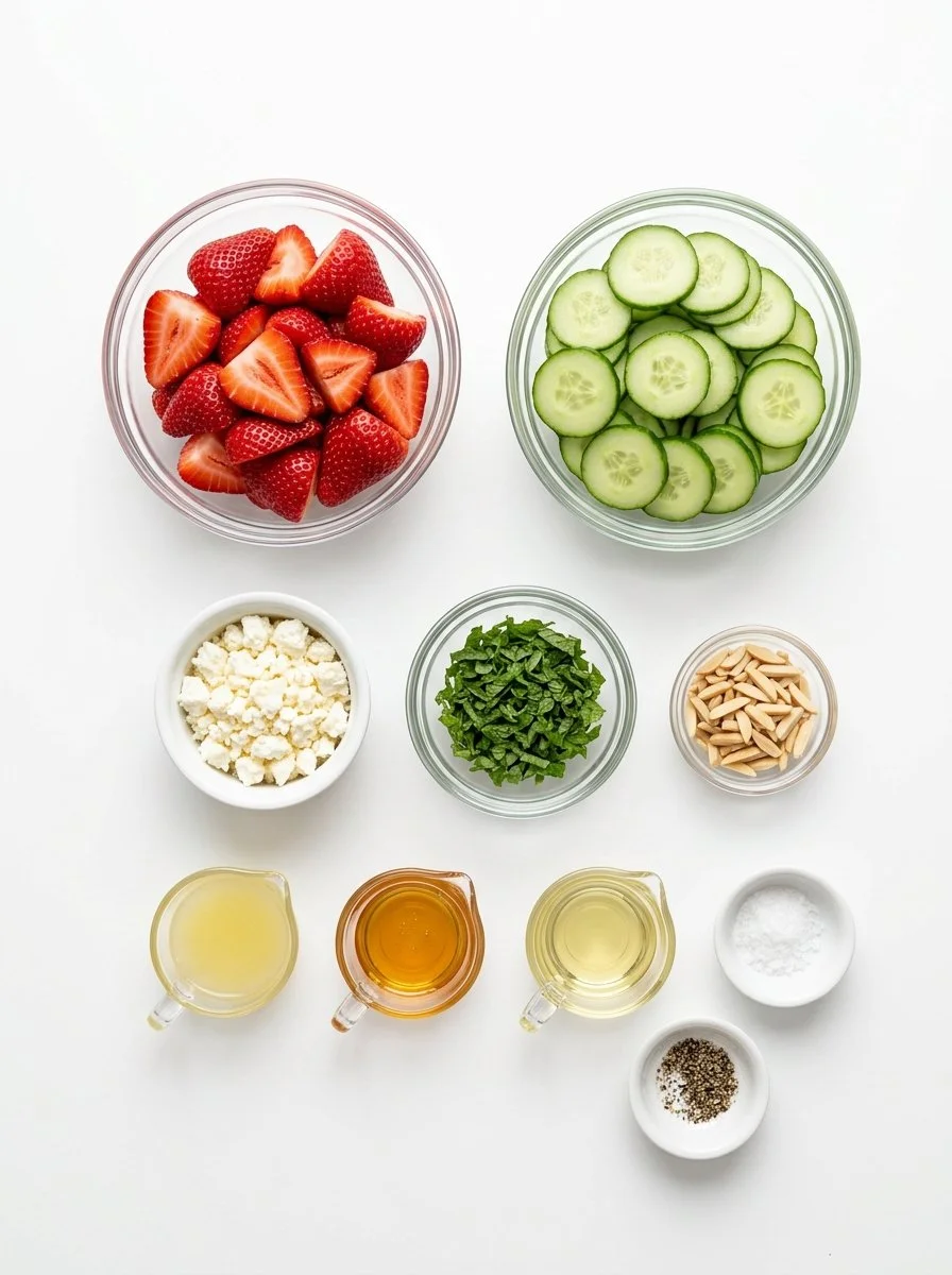 Cucumber Strawberry Salad